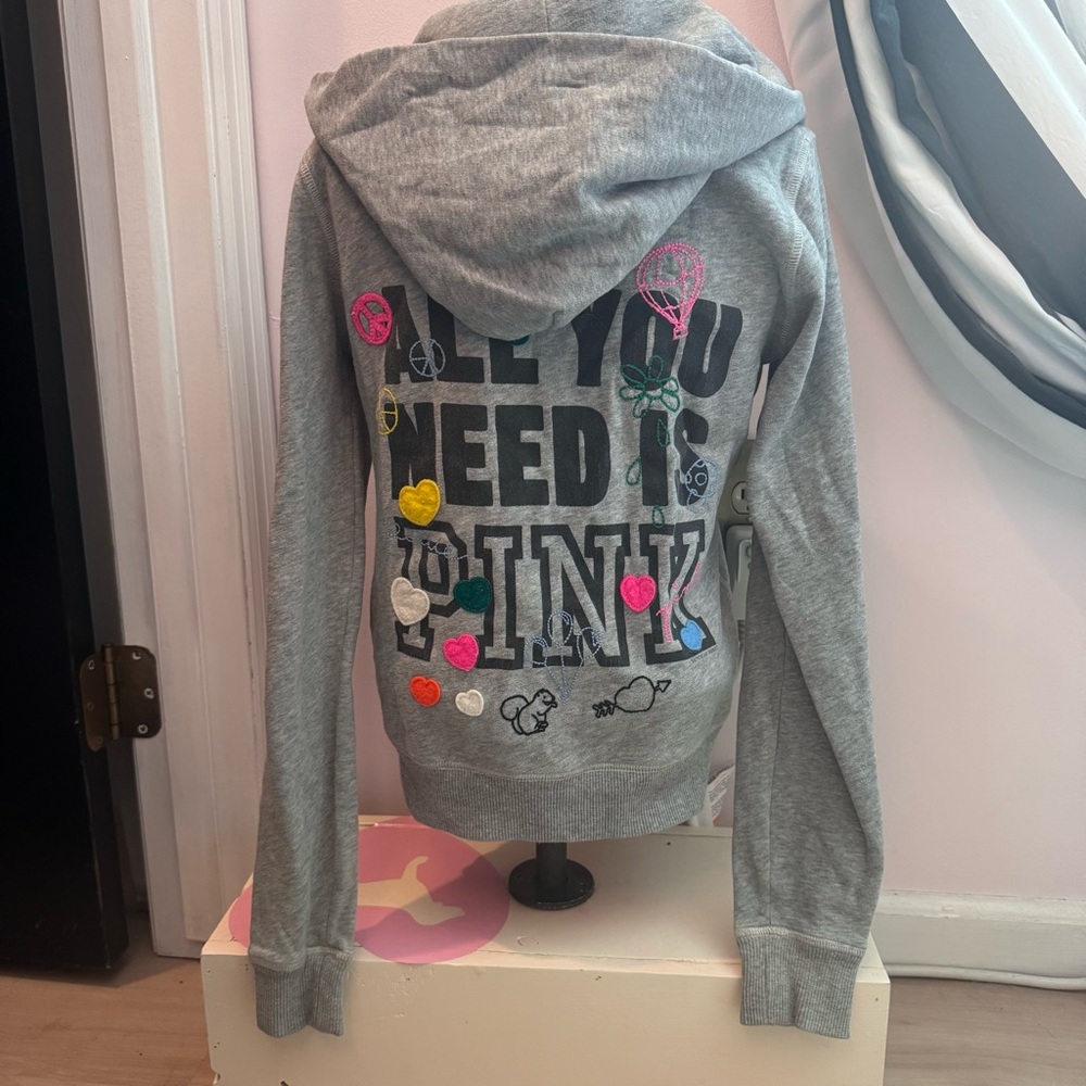 Vintage Rare VS Victorias Secret PINK Hoodie